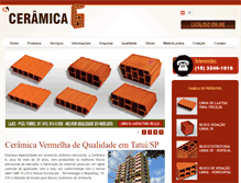 Tablet Screenshot of ceramica6.com.br